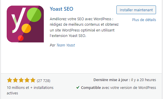 Plugin YoastSEO