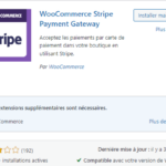 Plugin stripe pour WooCommerce